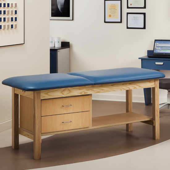 Treatment Table with 2 Drawers 30" Wide ETA Classic Series