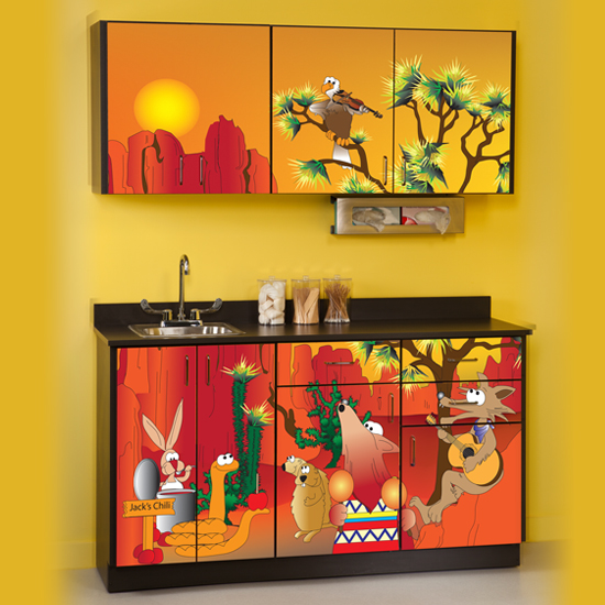 Pediatric Exam Room Southwestfest Cabinets