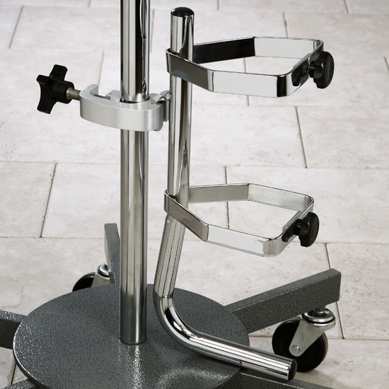 Clinton IV Pole Oxygen Cylinder Holder