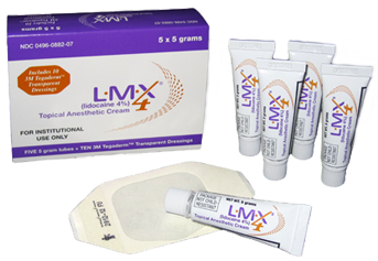 LMX4 Topical Anesthetic Lidocaine Cream 15 Gram Tube