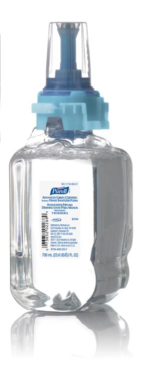 Purell Advanced Green Foam Hand Sanitizer Dispenser Refill
