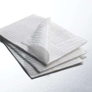 "Graham Medical Disposable Towels 2-Ply Tissue/Poly 17""x18"""