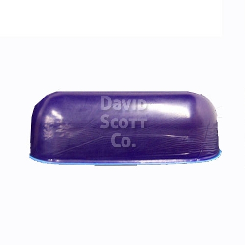 "Gel Positioner Chest Roll with Flat Bottom 16""x7""x6"" Blue Diamond Gel"