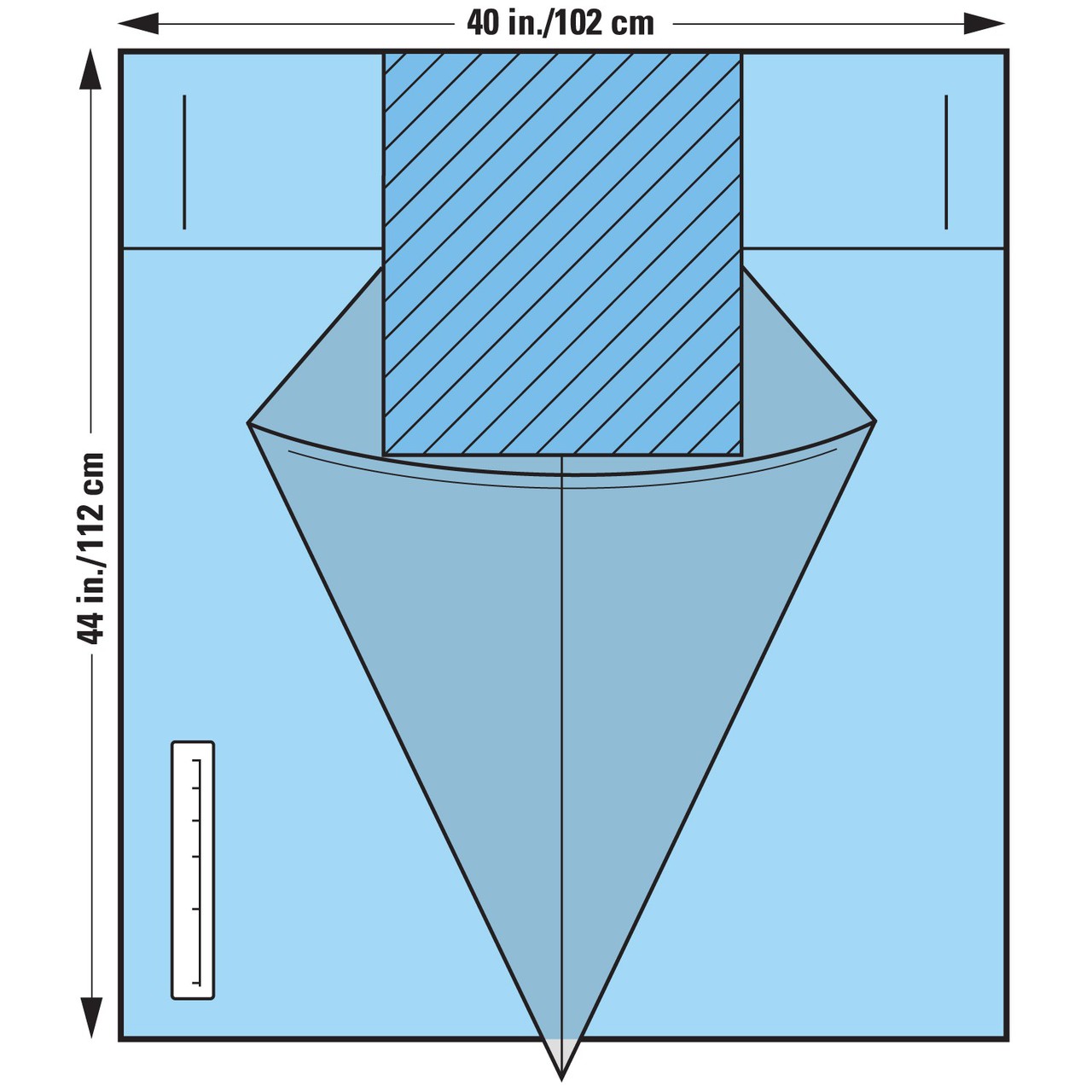 Halyard Health Surgical Drapes Under Buttocks with Pouch