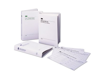 3M Steam Sterilization Log Book 1266 for 3M Attest 1291 and 1292