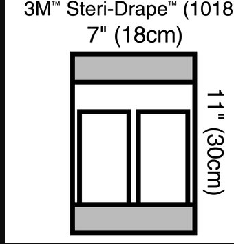 3M Steri-Drape Instrument Pouch 1018