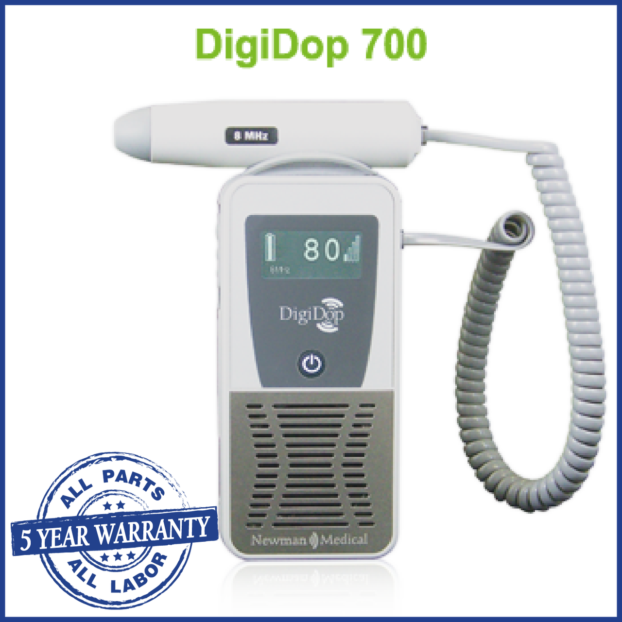Handheld Vascular Doppler Ultrasound DigiDop 700