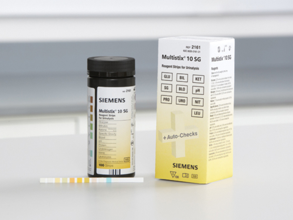 Siemens Multistix 10 SG Reagent Strips