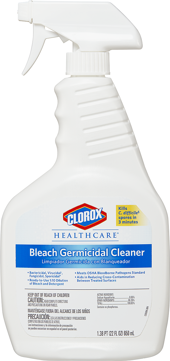 Clorox Healthcare Bleach Germicidal Cleaner