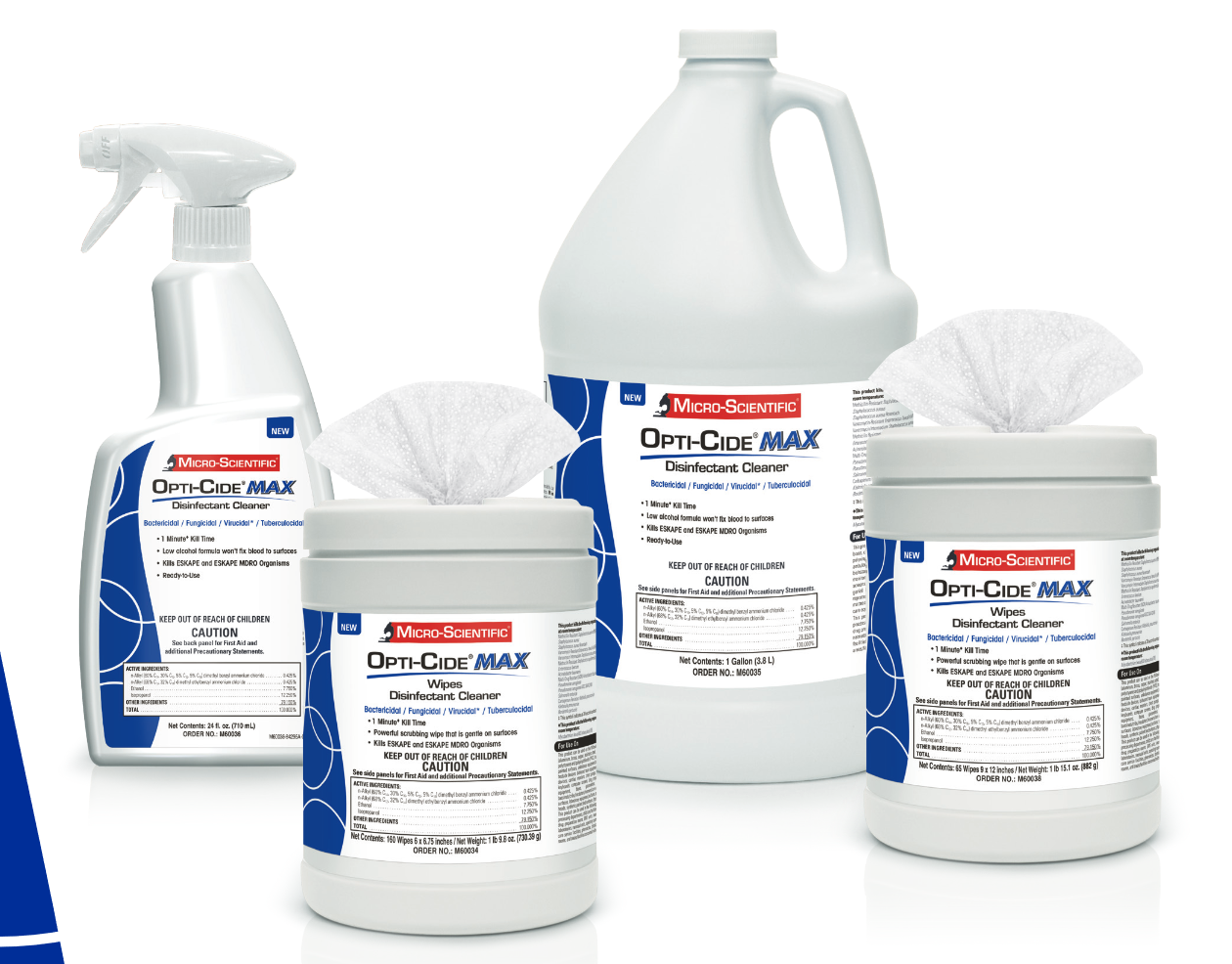 Opti-Cide MAX Disinfectant Wipes