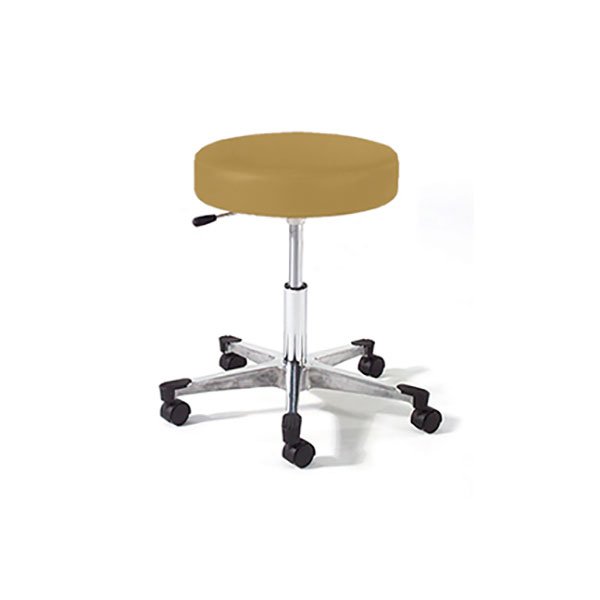 Physician Stool D Ring Adjustment Bright Chrome Base