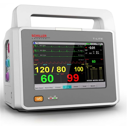 T-Lite 7-Inch Touchscreen Multiparameter Patient Monitor 0-730000M