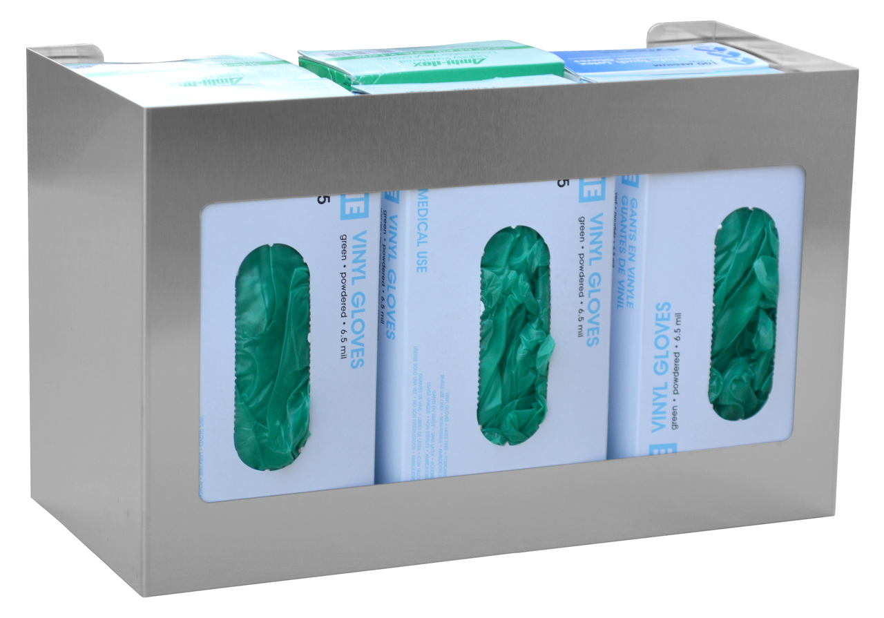 Stainless Steel Hexa Glove Box Holder