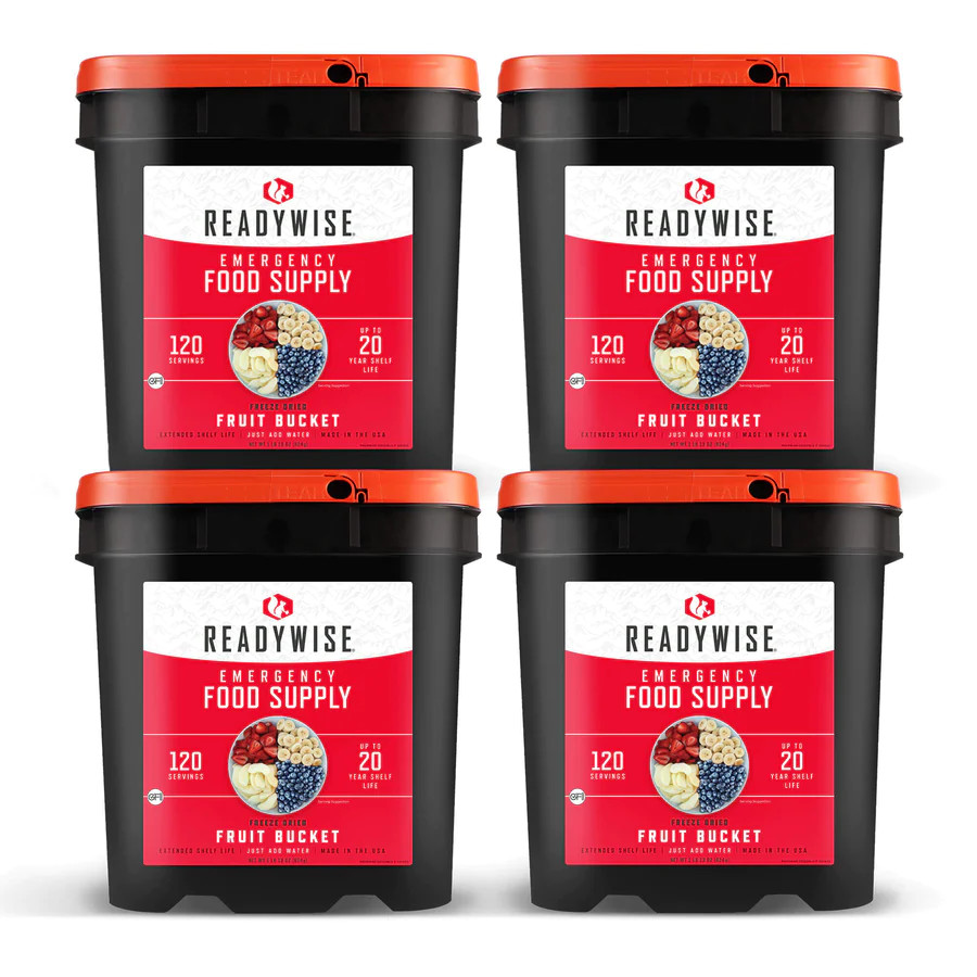 Freeze Dried Fruit Bucket 480 Serving