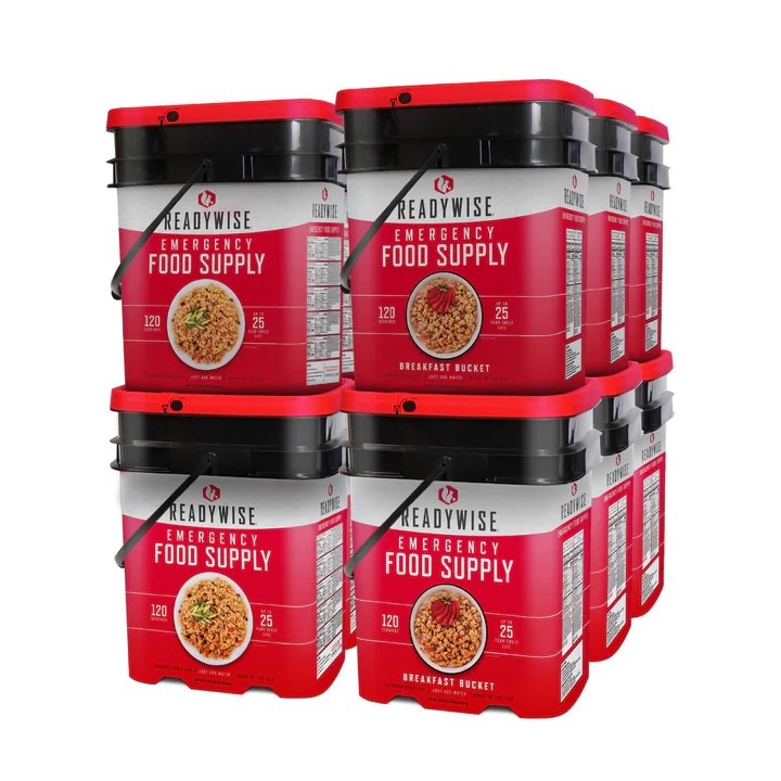 Freeze Dried  Emergency Food Long Term Supply 1440 Serving Package