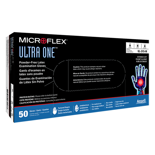Ansell Microflex Ultra One UL-315 Exam Gloves