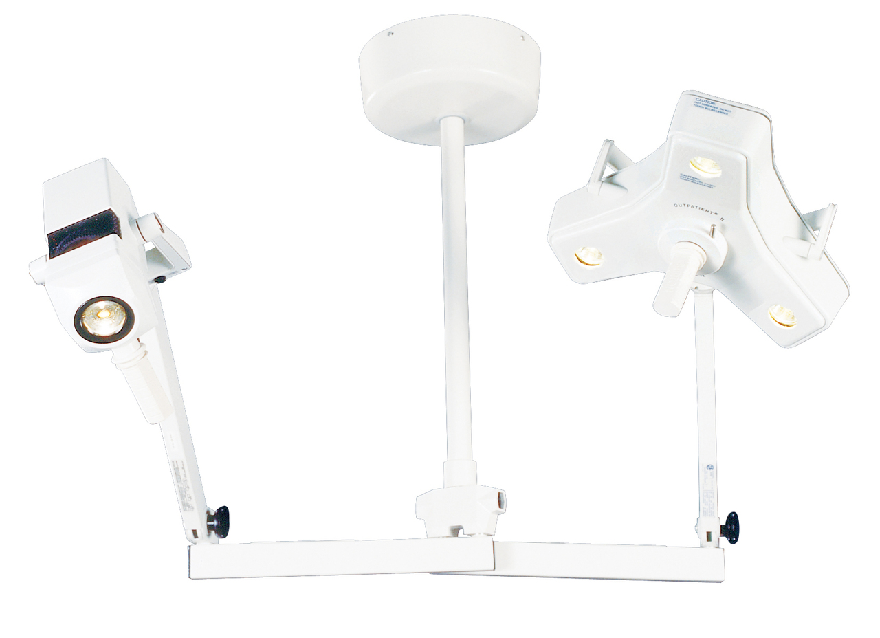 Burton Exam Light Outpatient II CoolSpot II Combination-Dual Ceiling