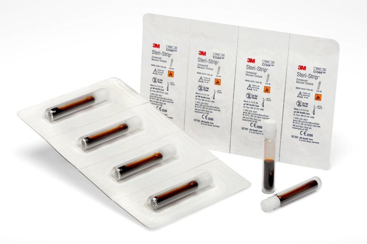3M Steri-Strip Compound Benzoin Tincture 2/3cc Vial C1544