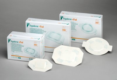 3M Tegaderm +Pad Film Dressing with Non-Adherent Pad