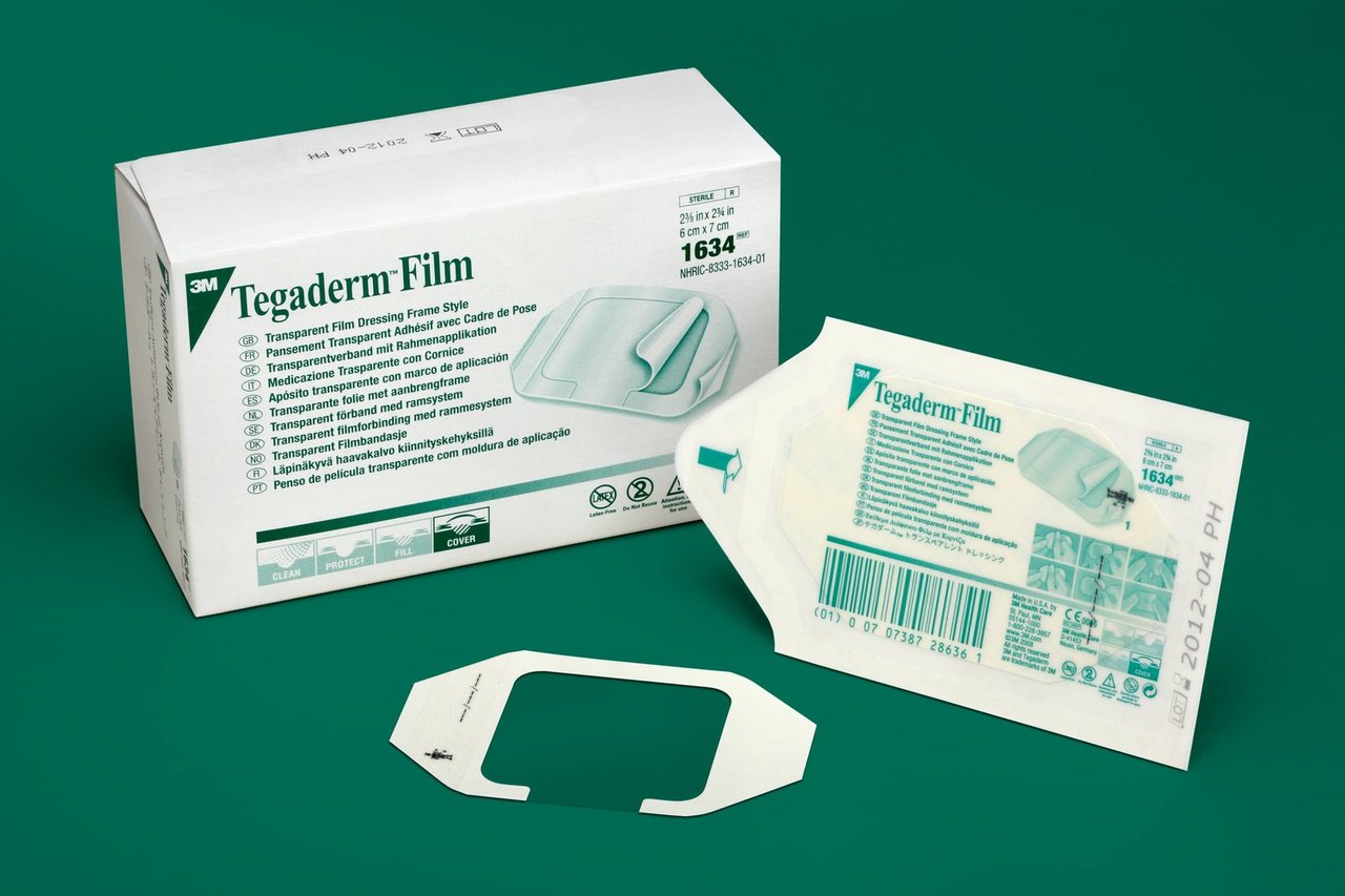 3M Tegaderm Transparent Film Dressing Original Frame Style