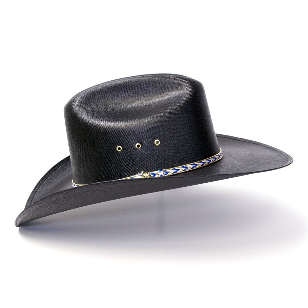 4239 Black Straw Cowboy Hat Western With Decorative Bands, Size Fits 22.04 61Ae-OVeuqL._AC_UY350_.jpg main image 2