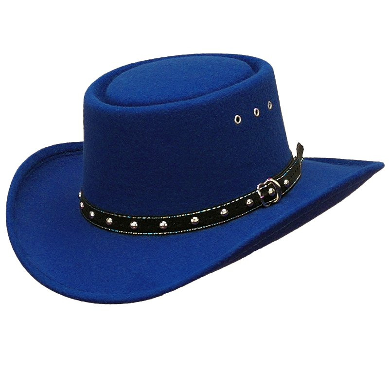 Royal Felt Finish Western Gambler Hat - Western Express display picture 1