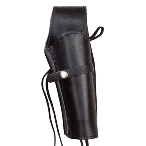 Black .38 Caliber Smooth Leather Holster