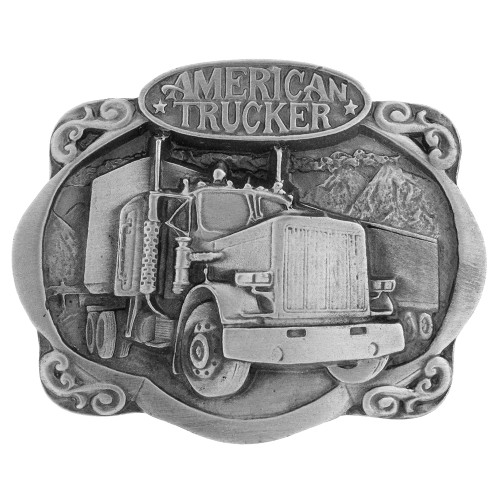 Made in the USA - American Trucker Belt Buckle