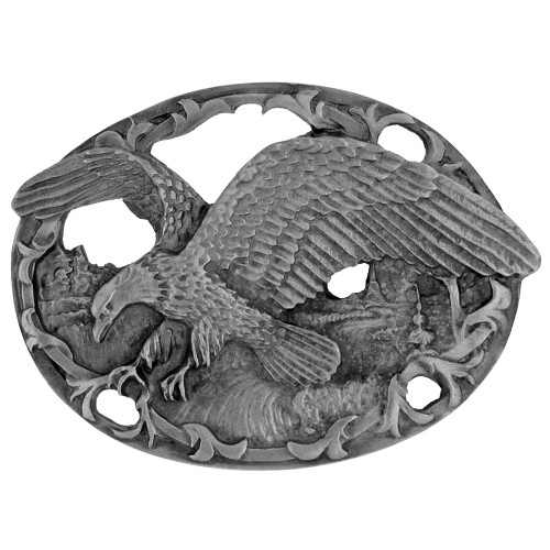 Made in the USA - Eagle Alighting Belt Buckle