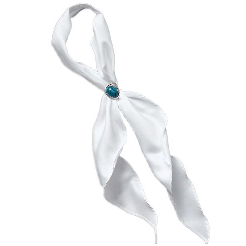 White Scarf Tie