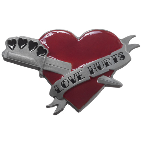 Love Hurts Belt Buckle *WILL BE DISCONTINUED