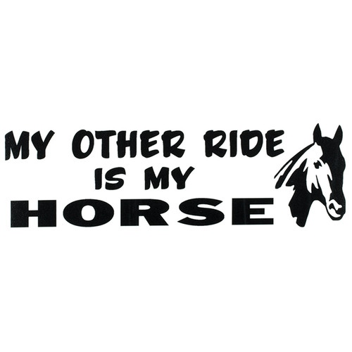 Made in the USA - Horse Other Ride Sticker