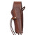 Chocolate .38 Caliber Smooth Leather Holster
