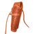Natural .45 Caliber Tooled Leather Holster