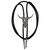 Longhorn Silver Metal Bolo Tie