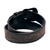 Floral Tooled Top Grain Leather Belt