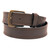 Core Western Top Grain Leather Belt, Double Stitch
