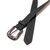 Western Top Grain Leather Belt, Diagonal Stitch