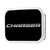 Dodge Charger Black Silver Fade Belt Buckle
