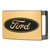 Ford Black Oval Logo Brushed Belt Buckle