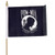 4 in x 6 in POW MIA Stick Flag