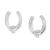 Horseshoe Earrings in Cowboy Hat Gift Box
