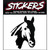 Made in the USA - Horse Head Sticker