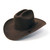 Brown Felt Finish Western Cattleman Hat with Brown Hat Band