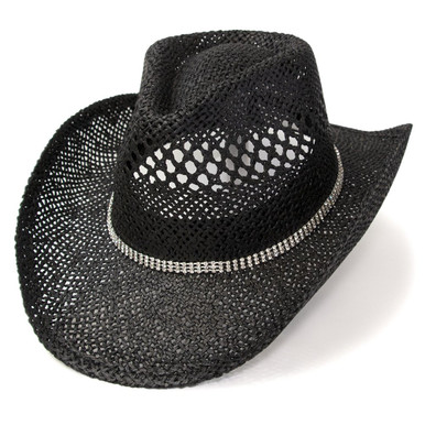Down N Dirty Hats Straw Cowboy Hat Medium 22.5\
