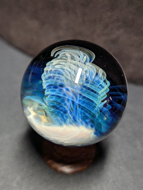 silver destroyer - Boro Glass Sphere 