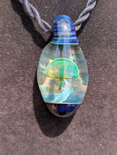 great tair - Boro Glass Mushroom Pendant 