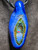 king neptune - Boro glass opal geode pendant 