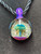 sac 0 wonders - Boro glass mushroom pendant 