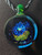 UAP project - Boro glass fumed opal pendant 